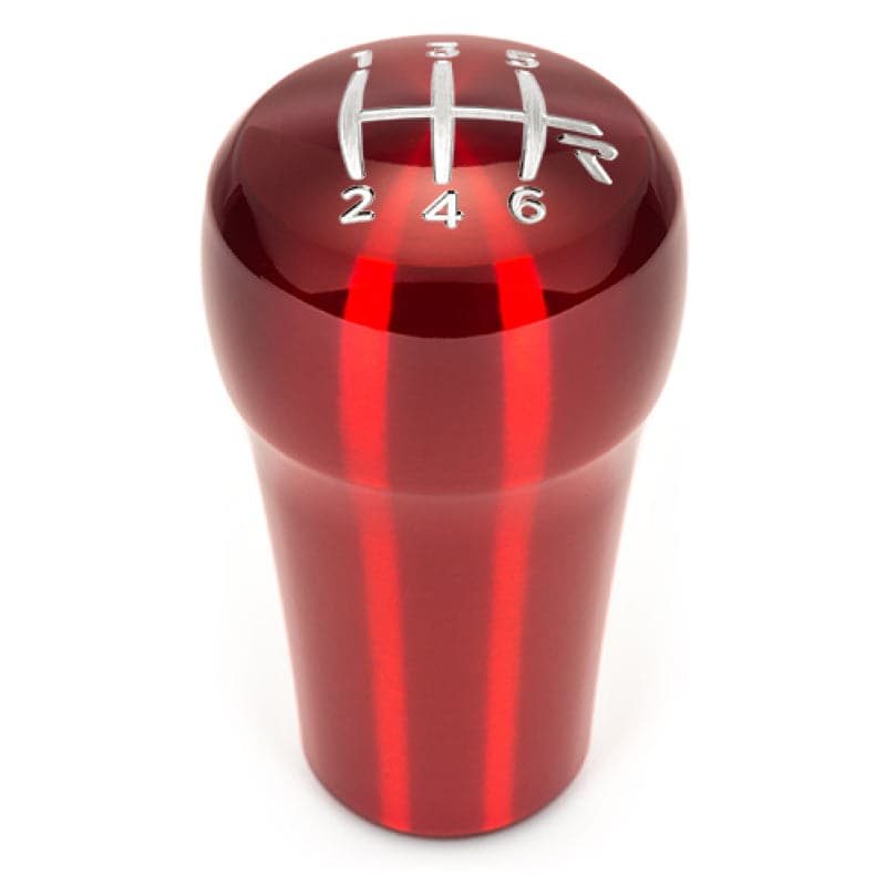 Raceseng Rondure Shift Knob (Gate 3 Engraving) M12x1.25mm Adapter - Red Translucent