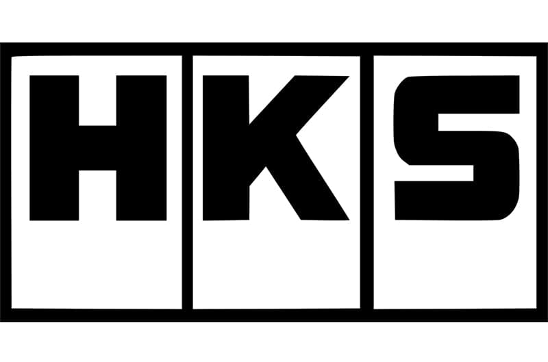 HKS STICKER tuned by BLACK 2pcs (hks51003-AK117)