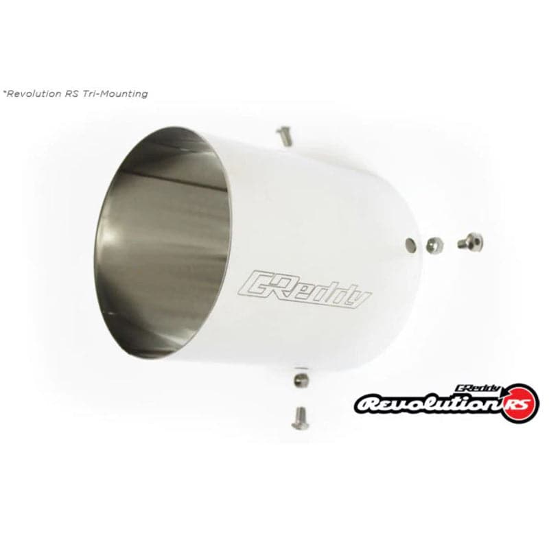 GReddy SS Tip (115mm Dia/120mm Length) for Universal 3in Revolution RS Muffler (gre11001140)