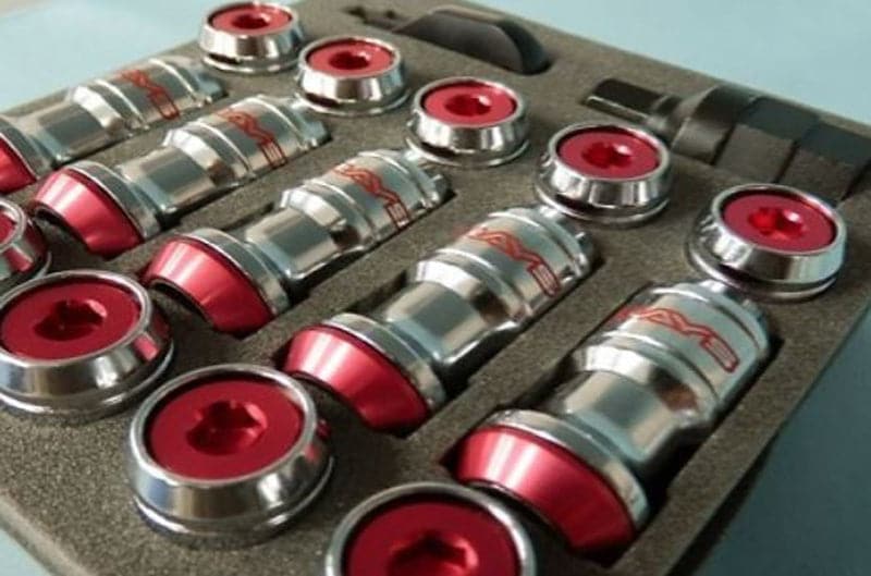 Rays Cap Only for Formula Lug Nuts 12x1.50 in Red (WFCVRN1KR)