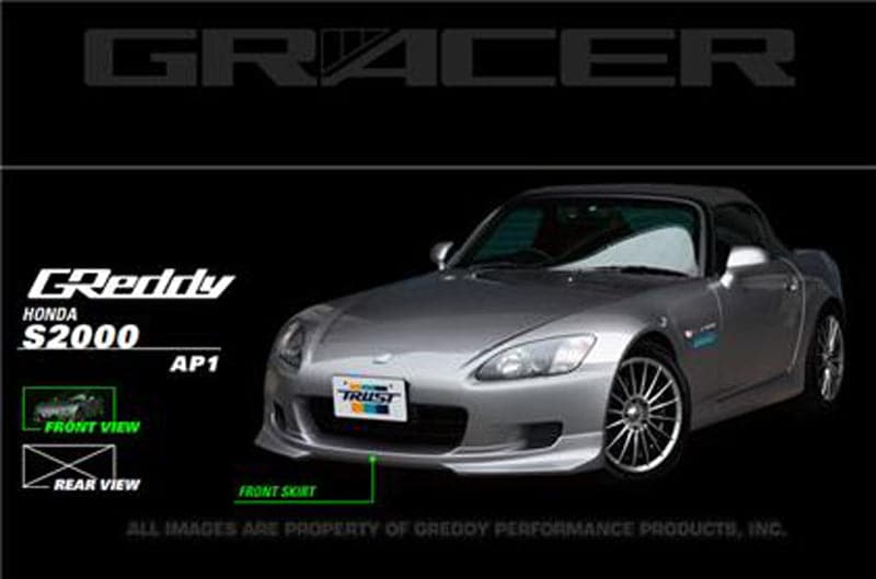 GReddy Urethane Front Lip Spoiler for 00-03 Honda S2000 (17050081)