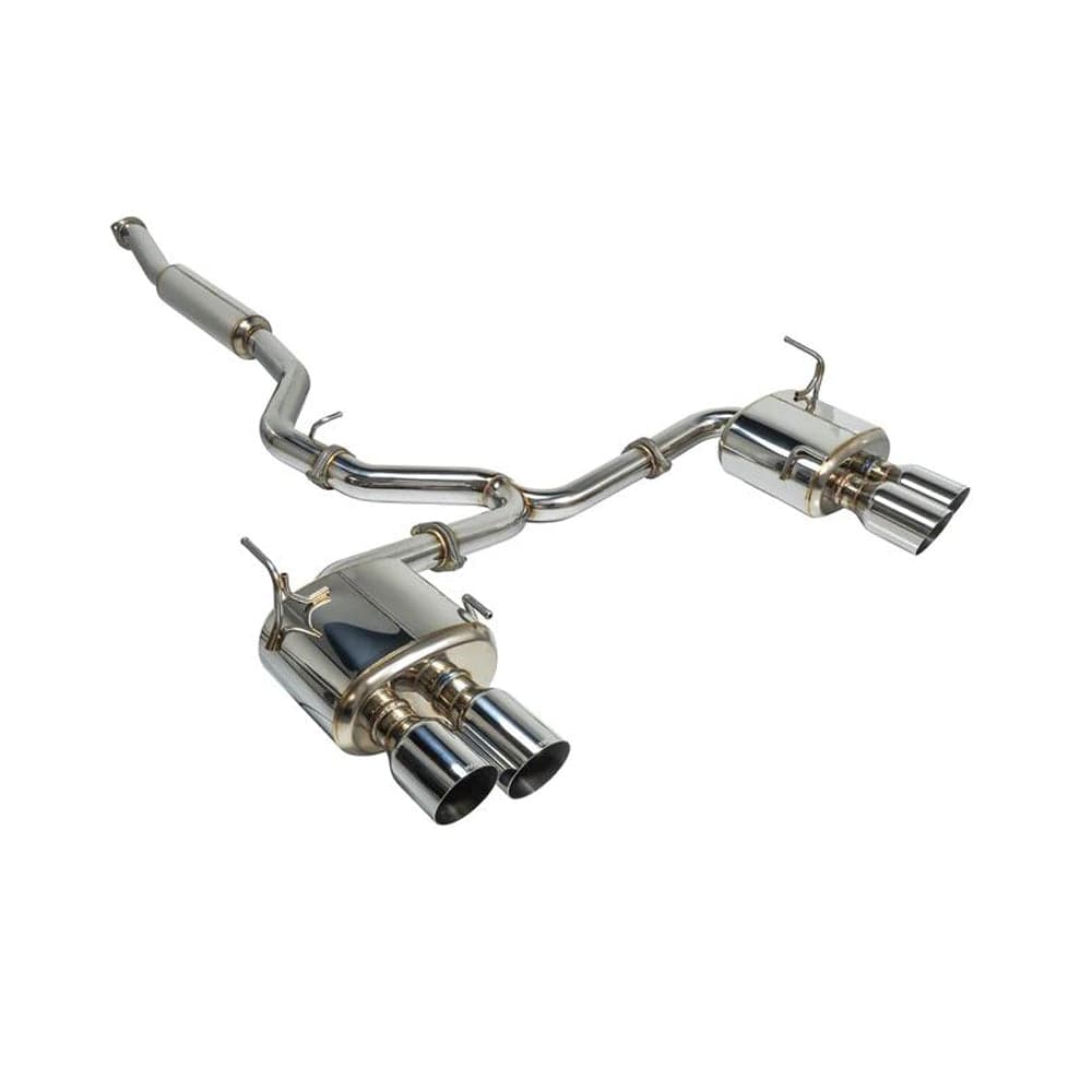 Remark 15-21 Subaru WRX/STi 4in Quad Cat-Back Exhaust Stainless Single Non-Resonated (RK-C4076S-01)