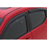 AVS 2022 Honda Civic Ventvisor Outside Mount Window Deflectors 4pc - Smoke