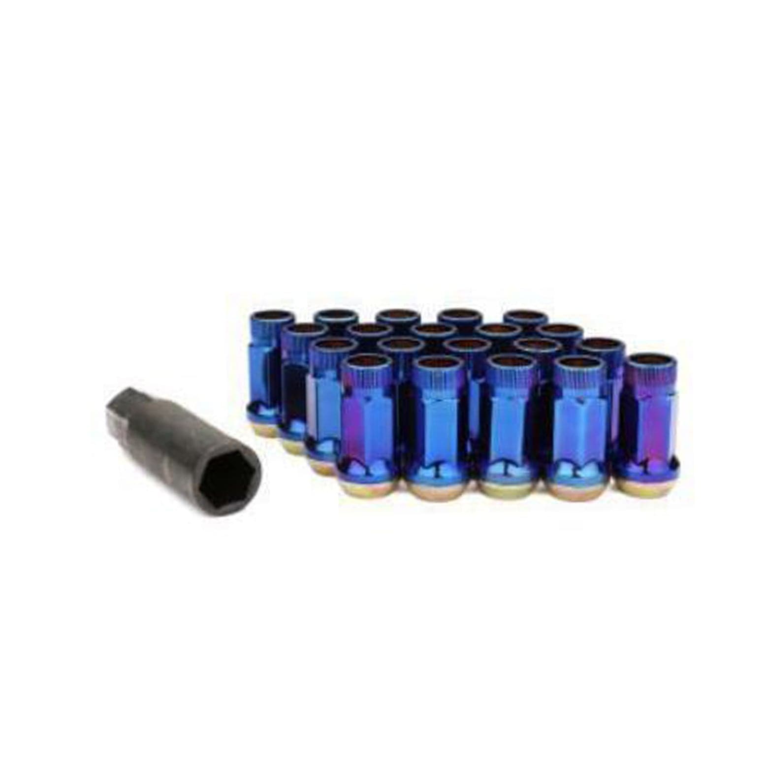 Wheel Mate Muteki SR45R Lug Nut Kit 12x1.25 - Burned Blue for 2009+ Nissan 370Z (whm32935UN)