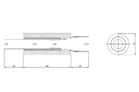 HKS UNIVERSAL STAINLESS MUFFLER D170H_M TITAN-TP