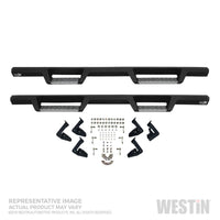 Westin 05-20 Toyota Tacoma Double Cab HDX Stainless Drop Nerf Step Bars - Textured Black