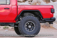 Fabtech Rear Steel Tube Fenders (RAW) - 2020 Jeep Gladiator 4WD