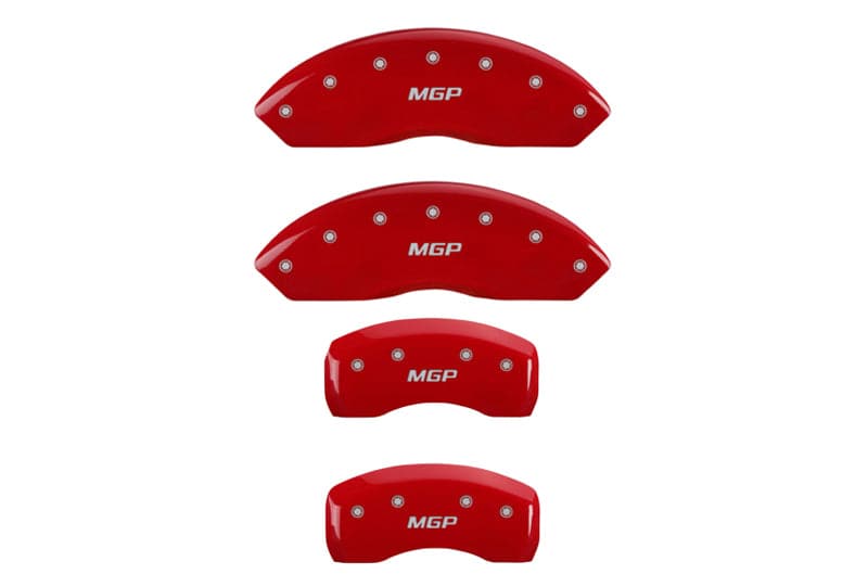 MGP 2017+ Toyota 86 MGP 4 Caliper Covers Engraved Front & Rear MGP Black, Red & Yellow Finish