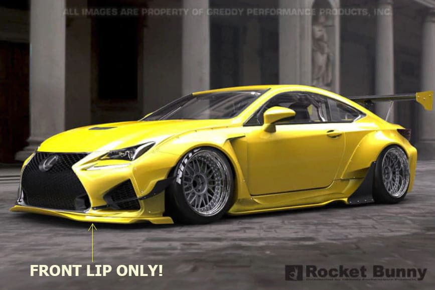 Pandem 15+ Lexus RC-F Rocket Bunny Front Lip