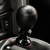 Raceseng Slammer Shift Knob (Gate 1 Engraving) M12x1.25mm Adapter - Black Texture