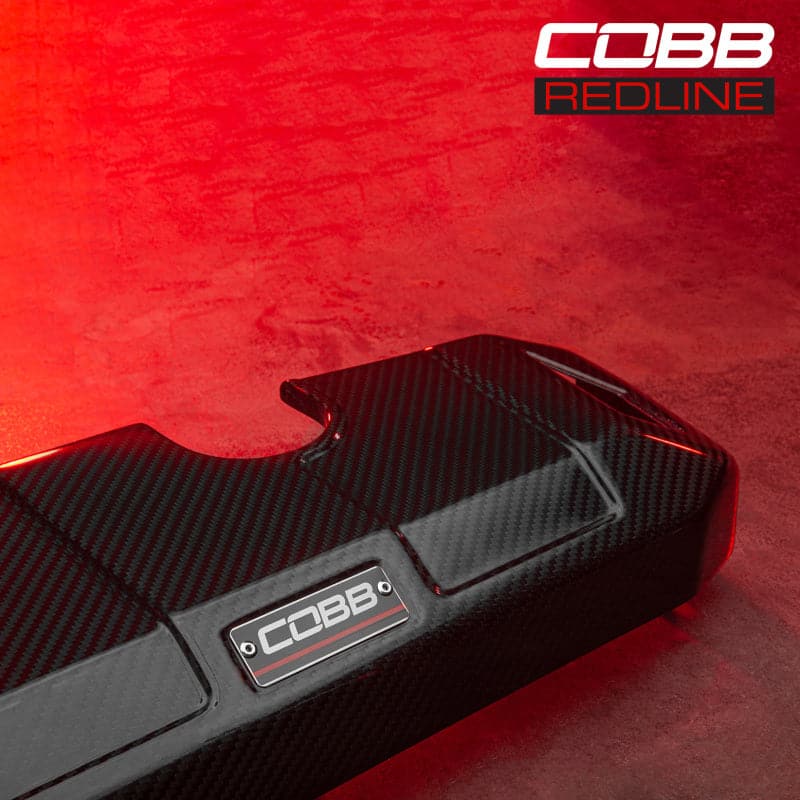 Cobb 17-23 Ford F-150 Redline Cubierta de refrigerante de fibra de carbono (8F1700)