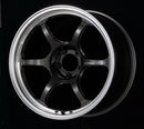 Advan RG-D2 15x7.0 +30 4-100 Mecanizado y rueda negra plomizo