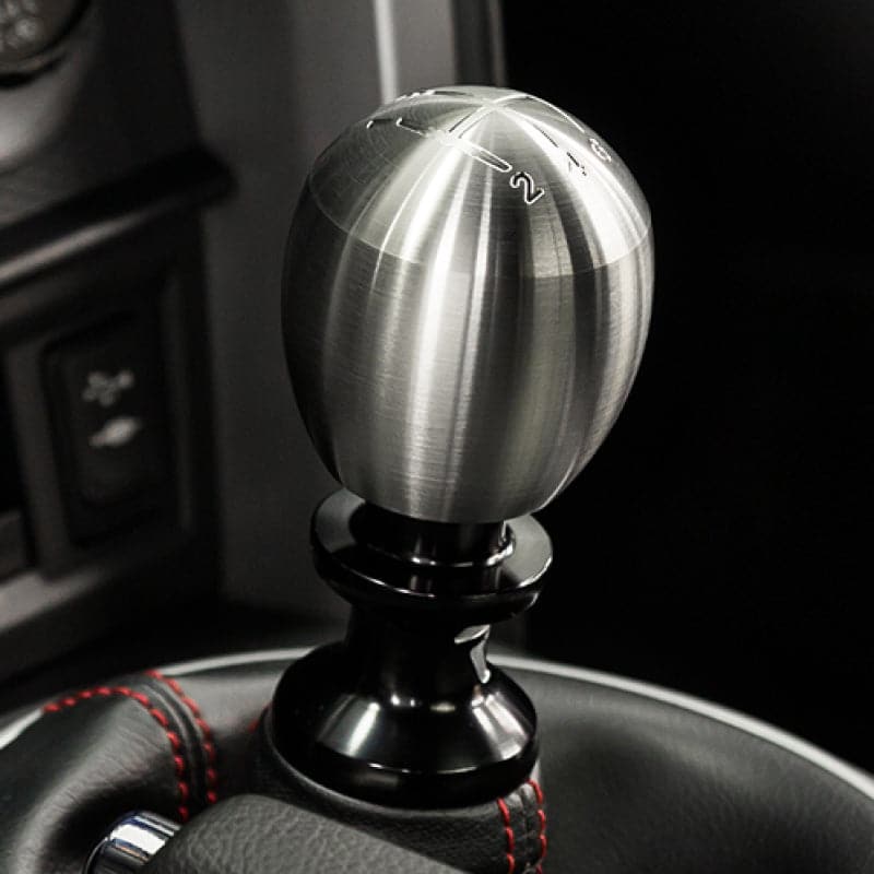 Raceseng Slammer Shift Knob (Gate 3 Engraving) M12x1.25mm Adapter - Brushed