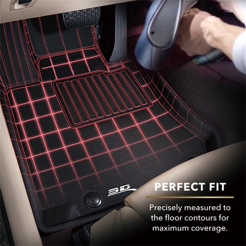 3D MAXpider 2020-2020 Tesla Model Y Kagu Cargo Liner - Delantero - Negro