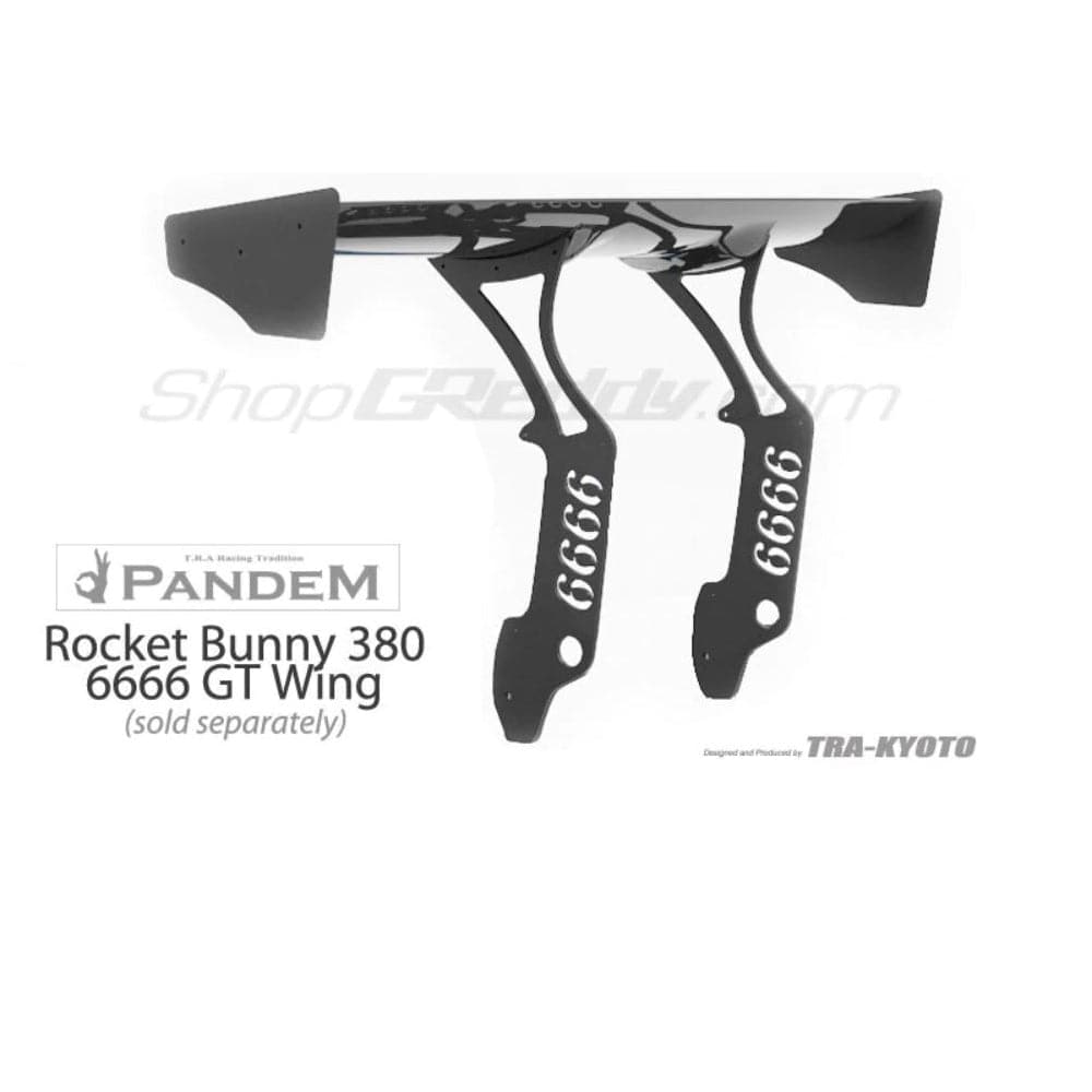 Pandem 89-93 Nissan 240SX Rocket Bunny RPS13 V2 6666 GT Wing