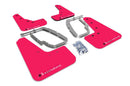 Pink Mud Flap BCE White Logo