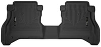 Husky Liners 2020 Jeep Gladiator Crew Cab X-Act Contour Revestimiento de piso negro (segundo asiento)