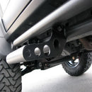 N-Fab RKR Step System 16-17 Toyota Tacoma Access Cab - Tex. Negro - 1.75 pulgadas