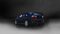 Corsa 08-14 Mitsubishi Lancer Evolution X Sedan 2.0L negro deportivo doble escape trasero Cat-Back