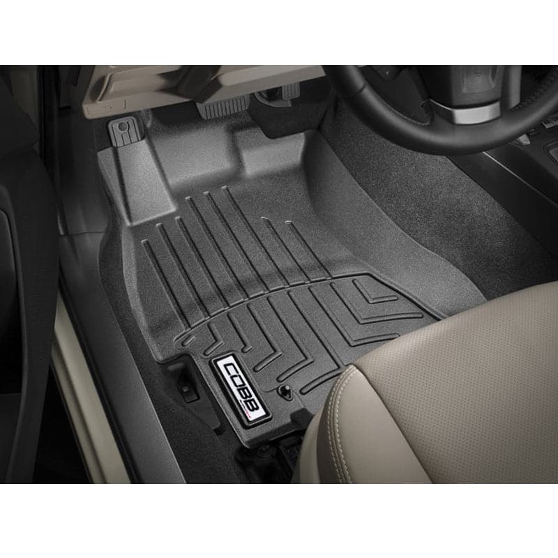 COBB 14-17 Subaru FXT Front FloorLiner by WeatherTech - Black (cobbWT445311)