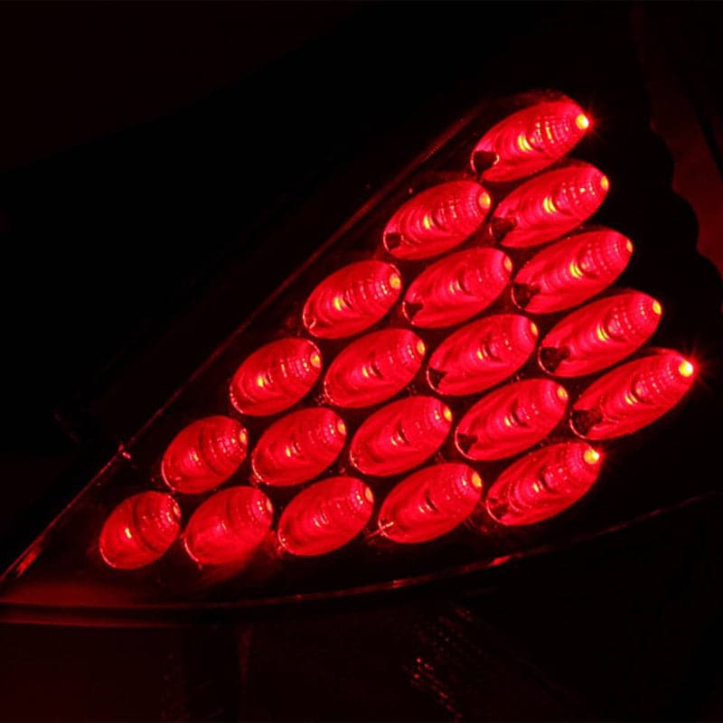 ANZO 2003-2005 Nissan 350Z LED Taillights Red