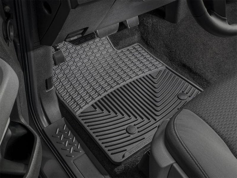 WeatherTech 13+ Toyota 4Runner Alfombrillas de goma delanteras y traseras - Negras