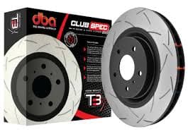 DBA 2017+ Honda Civic Type R FK8 Rotor delantero ranurado serie 4000