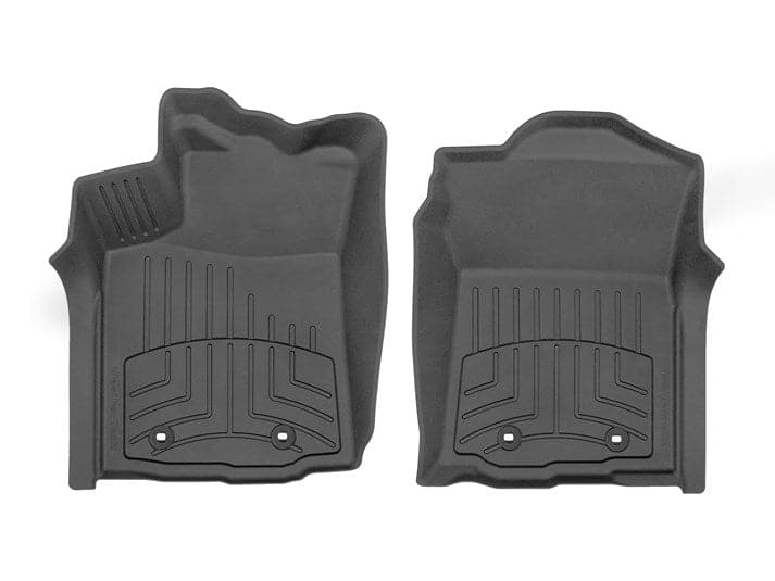 WeatherTech 18-20 Toyota Tacoma revestimiento de piso delantero HP - Negro (wet4412991IM)