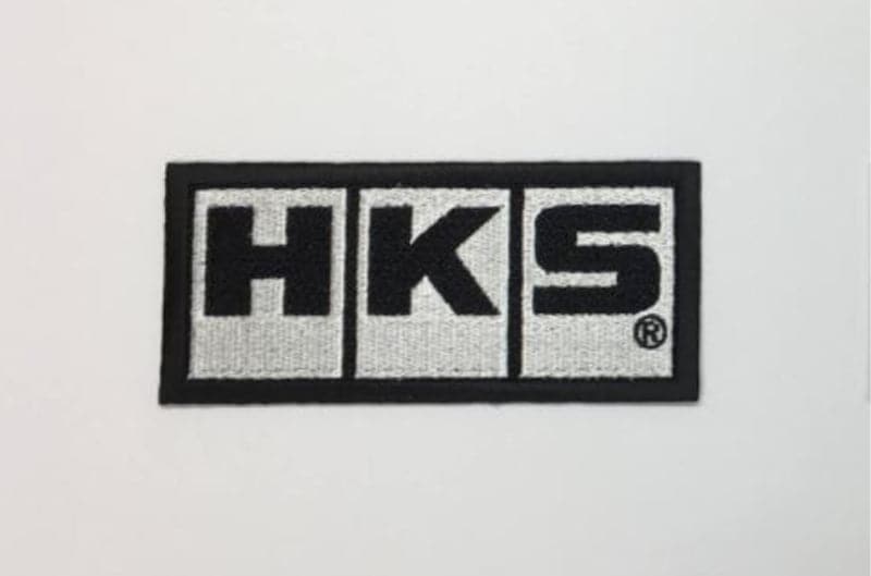 HKS PATCH HKS W105 BLACK