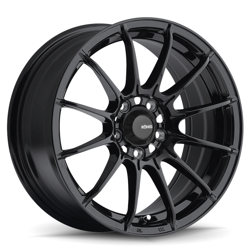 Konig Dial In 15x9 4x100 ET35 Negro Brillo