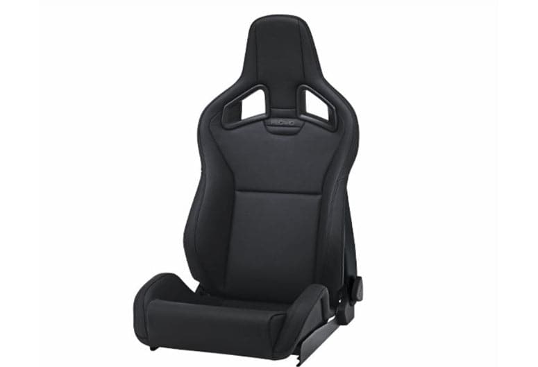 Recaro Sportster CS Driver Seat | Black Vinyl/Black Vinyl (rec410.00.1132)