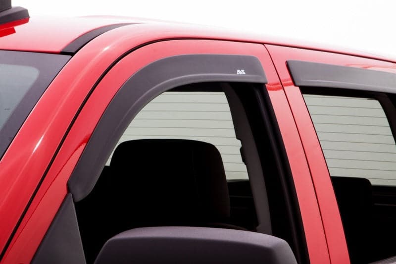 AVS 16-18 Toyota Tacoma Access Cab Ventvisor Deflectores de ventana en el canal 4 piezas - Negro mate