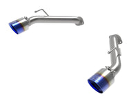 aFe 2023+ Nissan Z V6-3.0L (tt) Takeda Stainless Steel Axle-Back Exhaust System w/ Blue Flame Tip