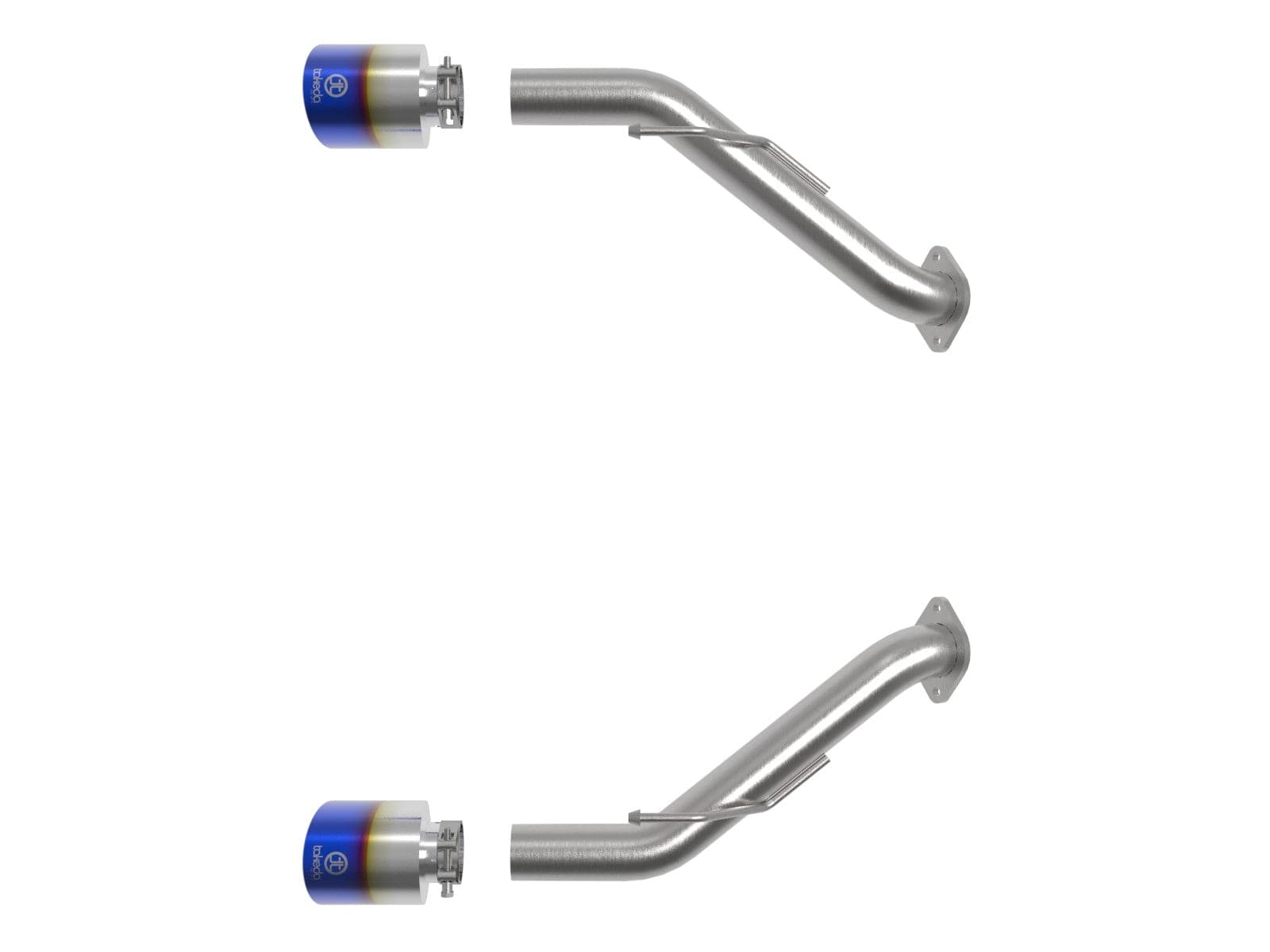 aFe 2023+ Nissan Z V6-3.0L (tt) Takeda Stainless Steel Axle-Back Exhaust System w/ Blue Flame Tip (49-36137-L)