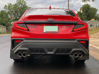 Rally Armor 2022+ Subaru WRX Black UR Mud Flap w/ Red Logo