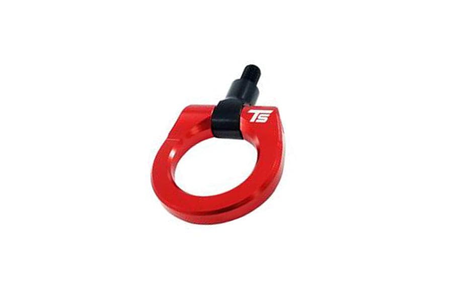 Torque Solution 2015+ Subaru WRX/STI Billet Front & Rear Tow Hook Red