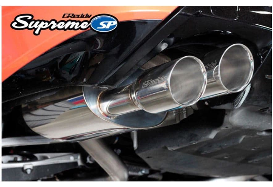 GReddy 2015+ Lexus GS-F Dual 63.5mm Supreme SP Axle-Back Exhaust w/ Quad Offset Tips