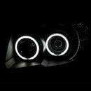 ANZO Faros delanteros proyectores Toyota 4Runner 2006-2009 con halo negro