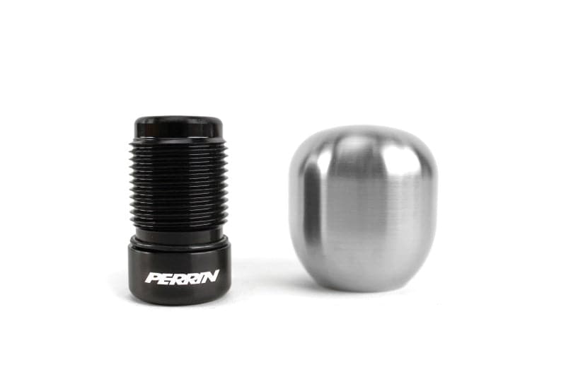 Perrin 13-23 BRZ / 22- GR86 Perilla de cambio automática de acero inoxidable de 1,85 pulgadas con barril cepillado (perPSP-INR-134-2)