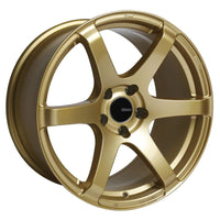 Rueda dorada Enkei T6S de 17 x 8, 45 mm, con patrón de pernos 5 x 100, diámetro 72,6