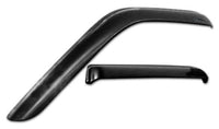 Stampede 2016-2019 Toyota Tacoma Crew Cab Pickup Tape-Onz Deflector de viento lateral 4 piezas - Humo