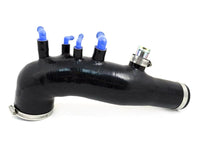 Entrada turbo de silicona negra de inducción AVO - Subaru Legacy GT 07-09 / Subaru WRX 08-14