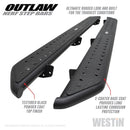 Barras de paso Nerf Westin 2020 Jeep Gladiator Outlaw - Negro texturizado