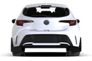 Rally Armor 2019+ Toyota Corolla Hatchback Blue UR Mud Flap Black Logo