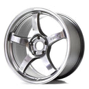 Gram Lights 57CR 19x9.5 +25 5-114.3 Grace Silver Wheel