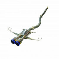 Injen 3in SS Cat-Back Exhaust w/ Dual Burnt Titanium Tips