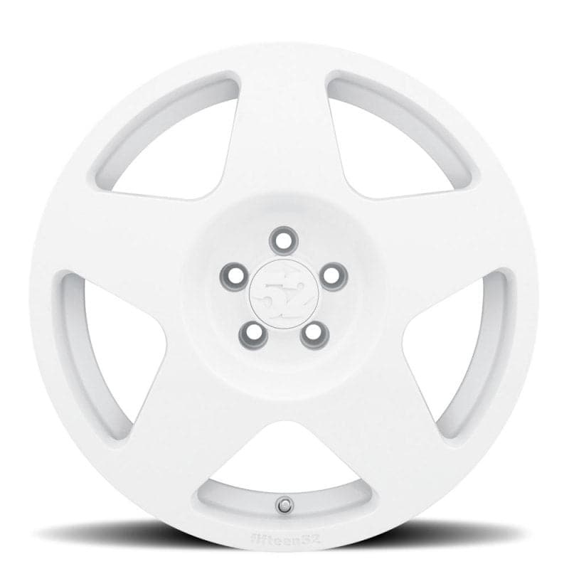 fifteen52 Tarmac 18x8.5 5x108 42mm ET 63.4mm Center Bore Rally White Wheel (TARRW-88558+42)