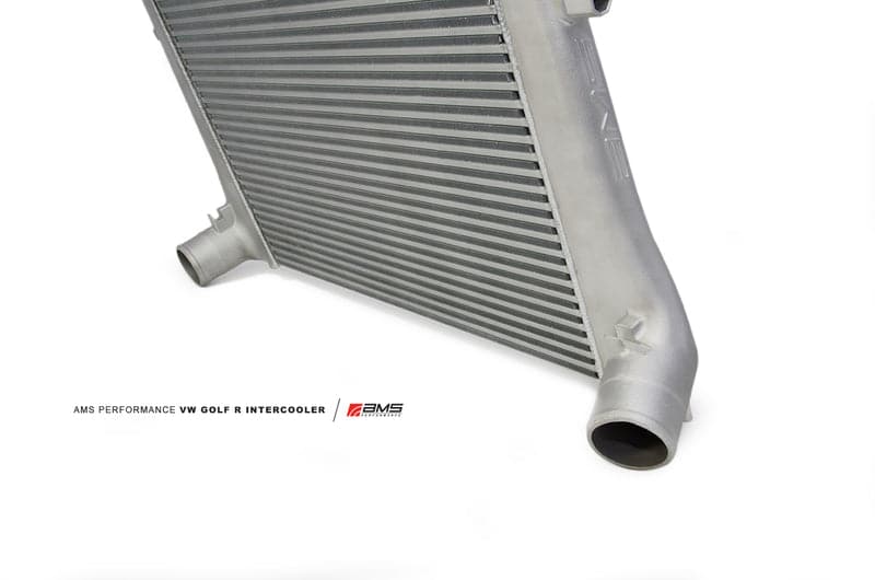 AMS Performance 2015+ VW Golf R MK7 Front Mount Intercooler Upgrade w/Cast End Tanks (AMS.21.09.0001-1)