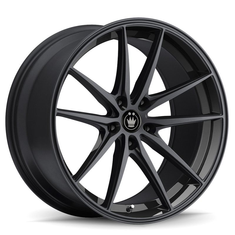 Konig Sobreviraje 19x8.5 5x114.3 ET45 Negro Brillo