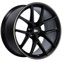 Rueda protectora de llanta BBS CI-R 19x9 5x120 ET44 negro satinado -82 mm PFS/clip requerido